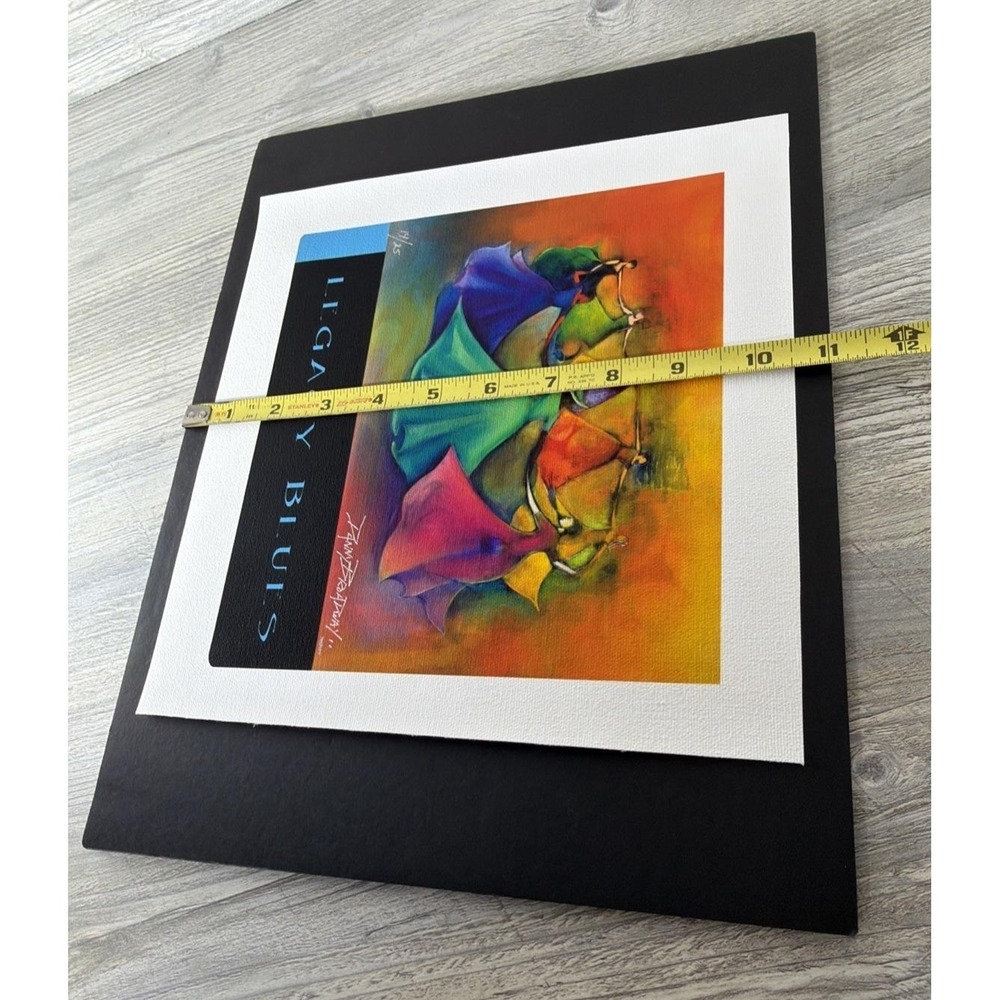 Danny Broadway Original Print "The Circle Unbroken" Legacy Blues 14/25 Signed - Picture 11 of 12